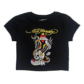 NYC Skull Baby Tee