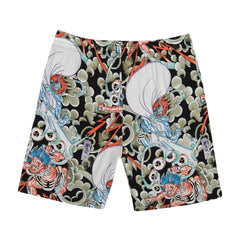 Japan Bee Print Short