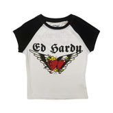 Heart Wings Raglan Tee