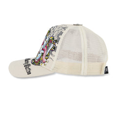 Embroidered Battle Skull