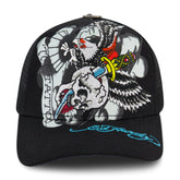 77 Eagle Rhinestone Trucker Hat