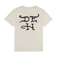 Flame Skull Tee - Ivory