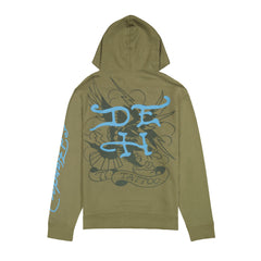 Crouching Panther Mens Hoodie