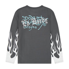 Panther Flames LS Thermal Tee