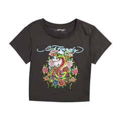 Cobra Roses Baby Tee