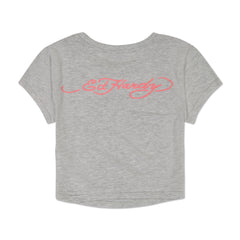 Rose Cobra Rhinestone Baby Tee