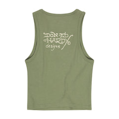 Death Before Dishonor Dagger Rib Tank Top