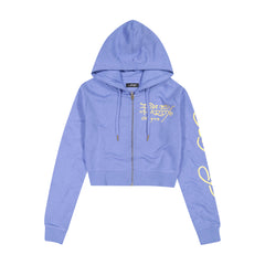 Tiger Lotus Zip Front Hoodie