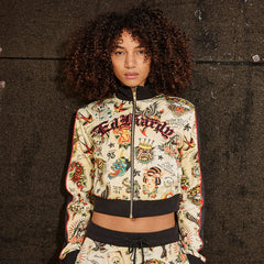 Shrunken Flashboard Multi Track Jacket