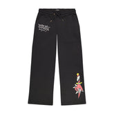 Dagger Heart Sweatpants - Black