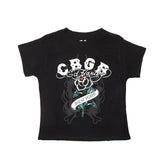 CBGB NY Rose Cap Sleeve Tee