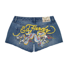 Dragon Denim Short