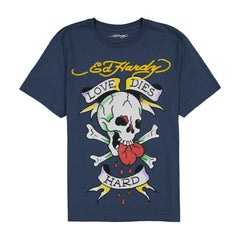Love Skull Tee - Eggplant