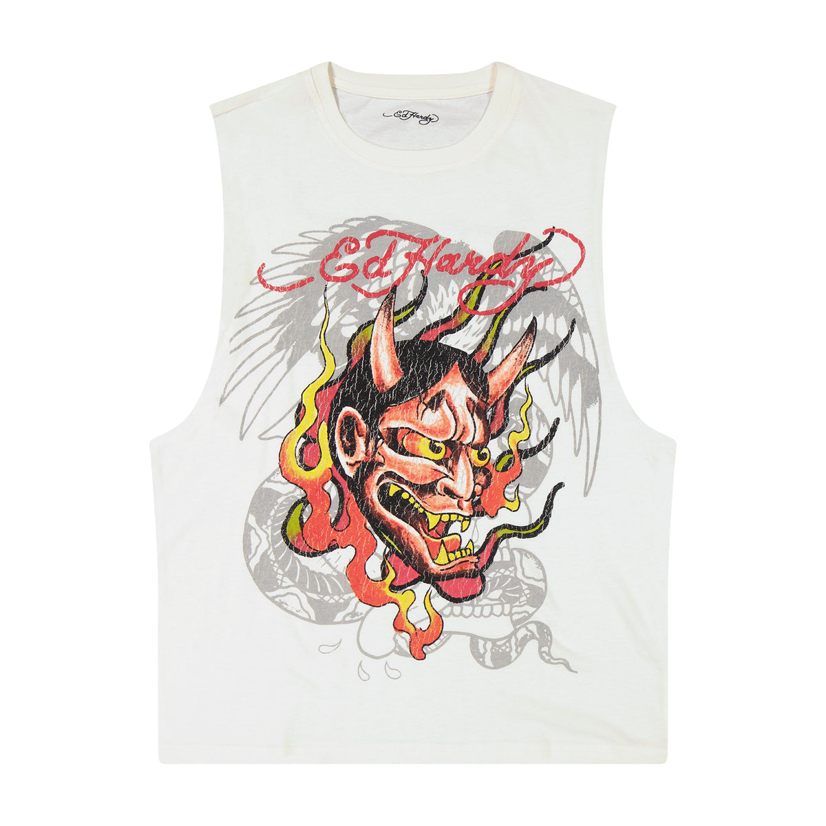 Demon Mens Cut Off Tee