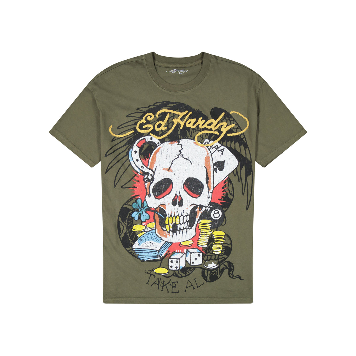 Skull Aces Boxy Tee