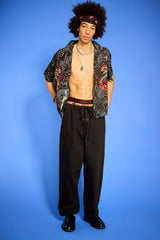 Cobra Flame Boxy Camp Shirt