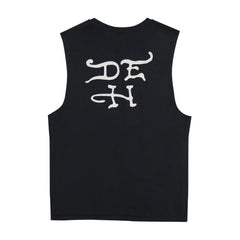 Fire Tiger Mens Cut Off Tee