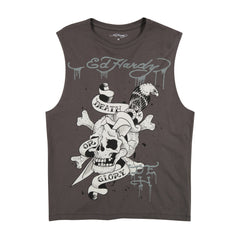 DG Skull Mens Cut Off Tee
