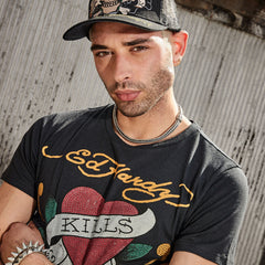 Rhinestone LKS Skull Tee