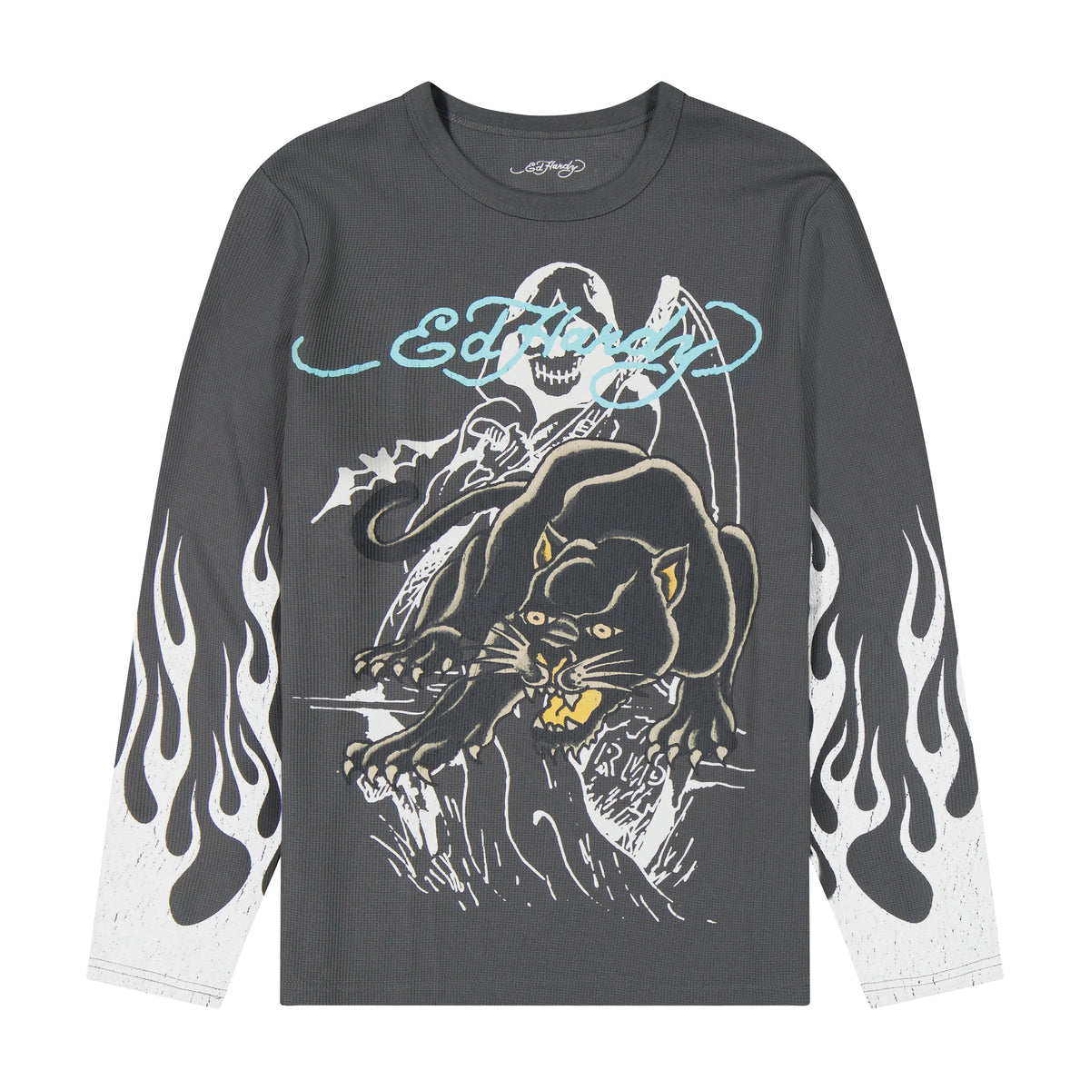 Panther Flames LS Thermal Tee