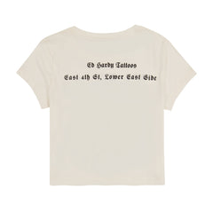 Flame Skull Baby Tee