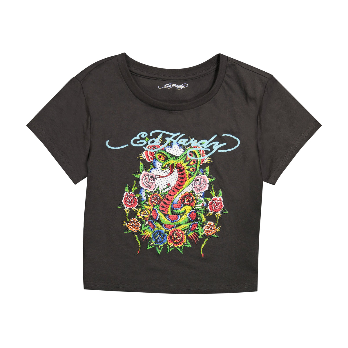 Cobra Roses Baby Tee