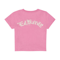 Flower Diamond Baby Tee