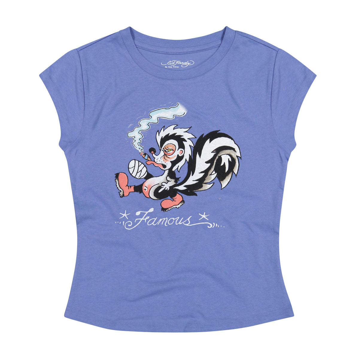 Famous Skunk Cap Sleeve Tee