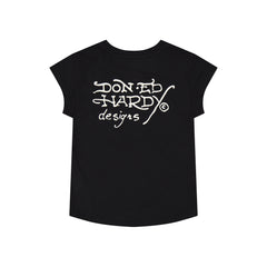 Fire Tiger Rhinestone Cap Sleeve Tee