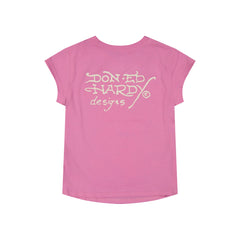 Yolo Girl Rhinestone Cap Sleeve Tee