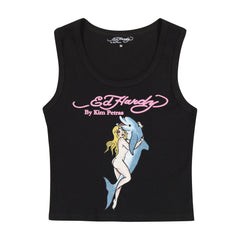 Dolphin Girl Tank Top