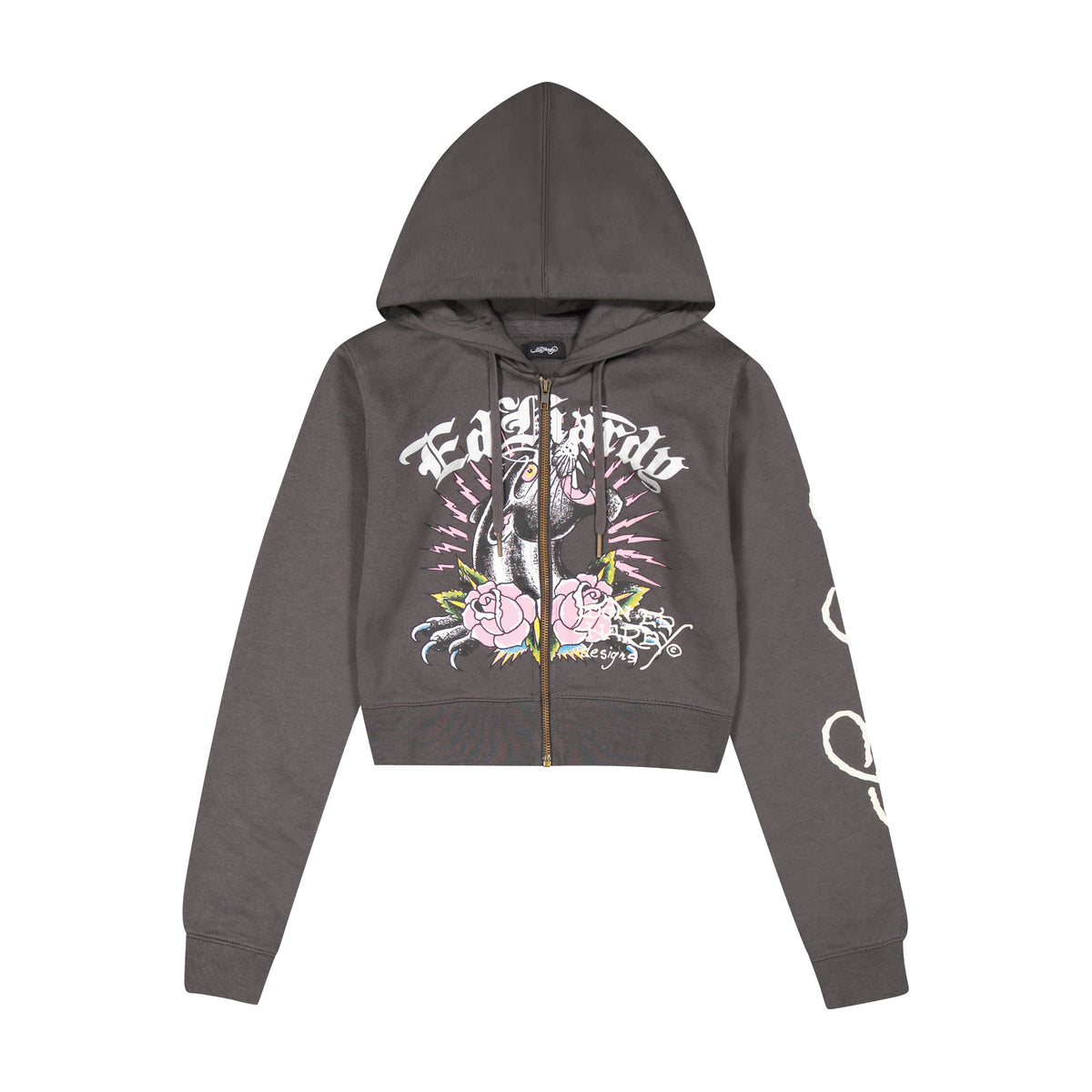 Panther Zip Front Hoodie