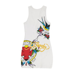 LKS Heart Rib Tank Dress