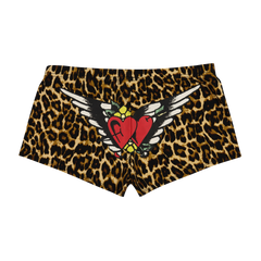 Leopard Booty Shorts