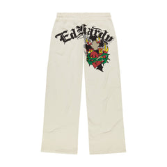 Sacred Heart Sweatpants - Ivory