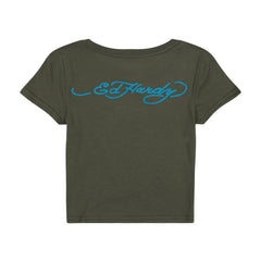 Rhinestone Brave Eagle Baby Tee