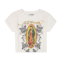 Rhinestone Mary Baby Tee