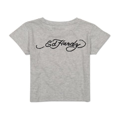 Rhinestone LKS Skull Baby Tee