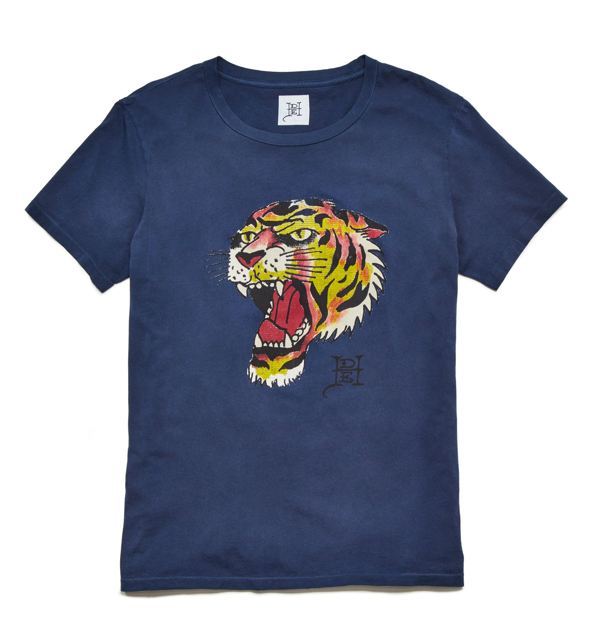 Tiger Head Washed T-Shirt